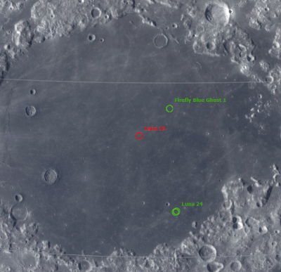 You are currently viewing Firefly Blue Ghost 1 Lander at Mare Crsium